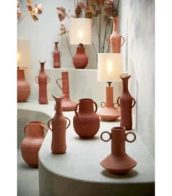 Lampenkap Sendai - Bruin - 25x25x27cm Lampenkappen