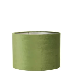 Discount Lampenkap Velours - Groen - 25x25x18cm Lampenkappen