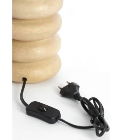 Clearance Lampvoet Budongo - Bruin - Ø12x21cm Muurverlichting