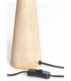 New Lampvoet Festina - Licht bruin - Ø9x40cm Muurverlichting