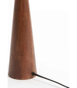 Lampvoet Festina - Roodbruin - Ø9x40cm Muurverlichting