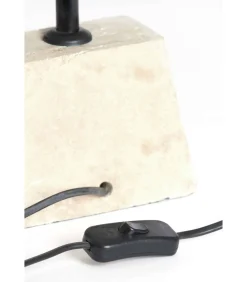 Discount Lampvoet Kardan - Zand - 11x9x19cm Muurverlichting