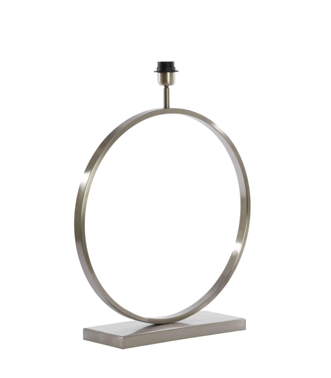 Lampvoet Liva - Nikkel - 50x15x62cm Tafellampen