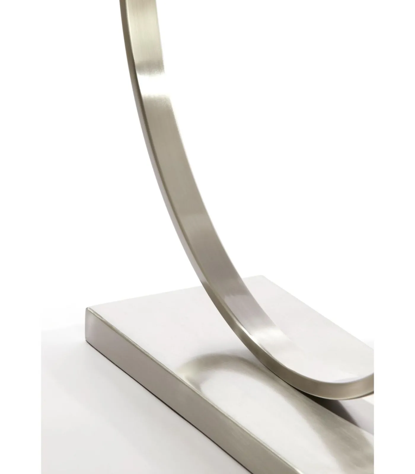 Lampvoet Liva - Nikkel - 50x15x62cm Tafellampen