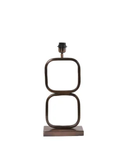 Discount Lampvoet Lutika - Brons - 23x11.5x46cm Tafellampen