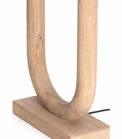 Discount Lampvoet Paceco - Bruin - 30x12x59cm Tafellampen