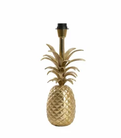 Discount Lampvoet Pineapple - Goud - 20x19x37cm Tafellampen