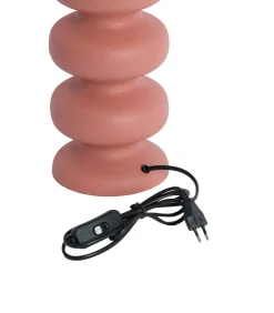 Clearance Lampvoet Soroca - Roze - Ø15x42cm Muurverlichting