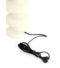 Outlet Lampvoet Soroca - Wit - Ø15x42cm Muurverlichting