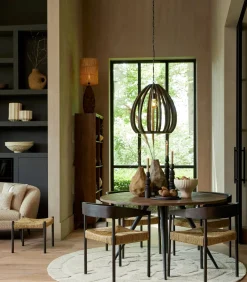 Clearance Lampvoet Takabe - Bruin - Ø21cm Tafellampen