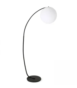 Clearance Lantaarnpaal boog zwart polyethyleen Vloerlampen