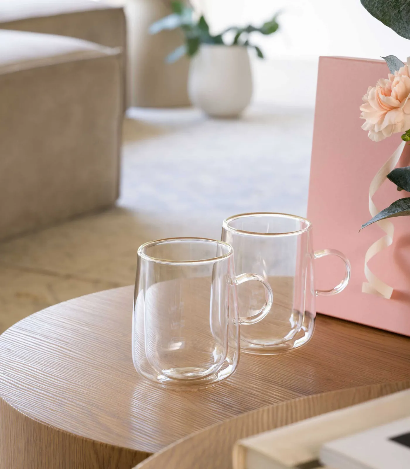 Latte Macchiato-glas 0,25L, set 2-dlg. Artesano Hot&Cold Beverages Glazen & Karaffen