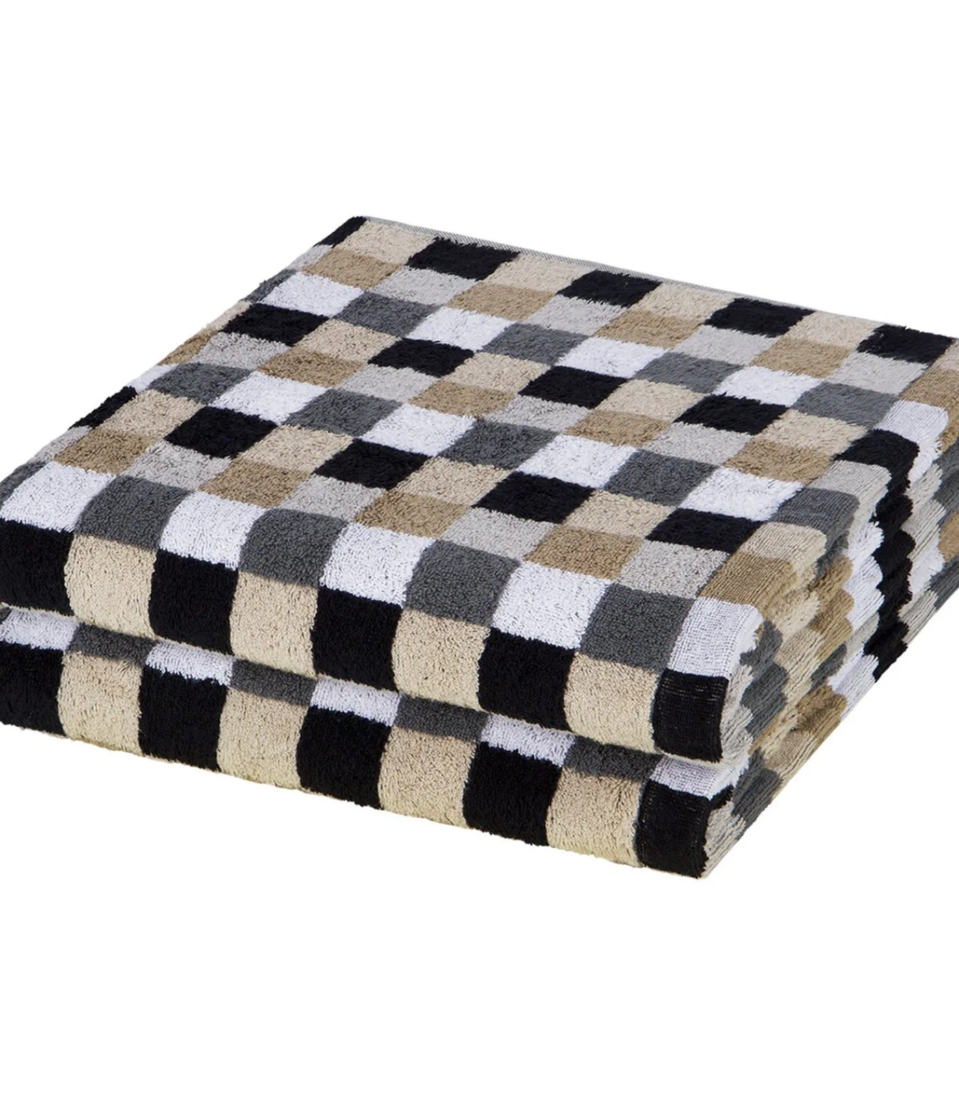 Sale Lifestyle - 2-delige douchehanddoekset Badset