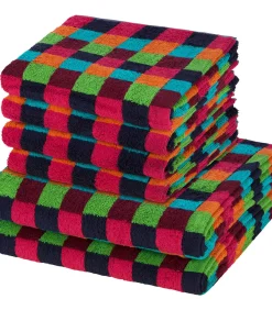 Sale Lifestyle - 6-delige handdoekenset Badset