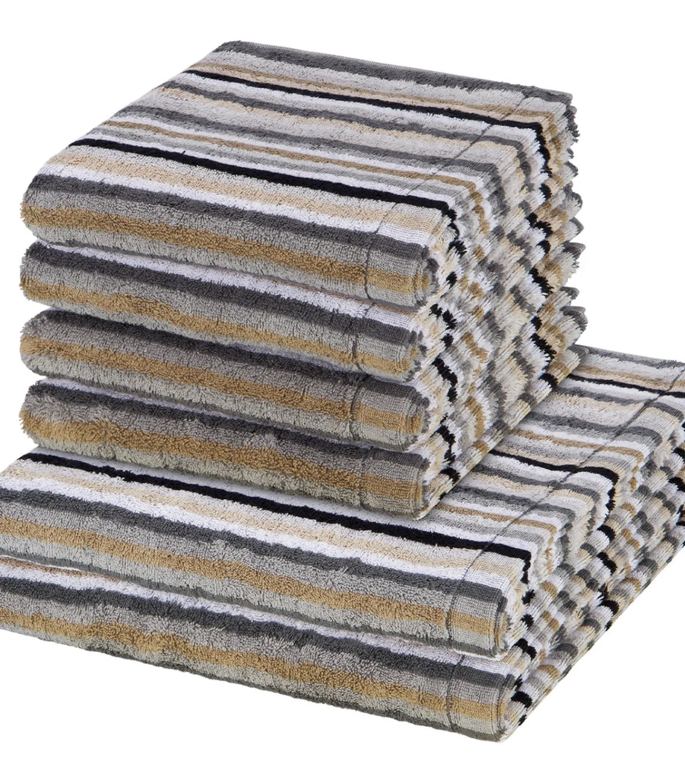 Clearance Lifestyle - 6-delige handdoekenset Badset