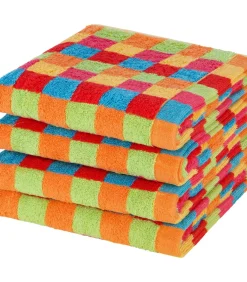 New Lifestyle - 4-delige handdoekenset Badset