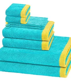 Clearance Lifestyle Splash 8-delige handdoekenset Badset