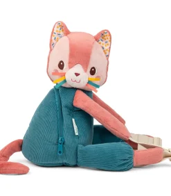 Clearance rugzak voor kinderen - zachte rugzak Jeanne de kat - verstelbare schouderbanden en heupband Reistassen