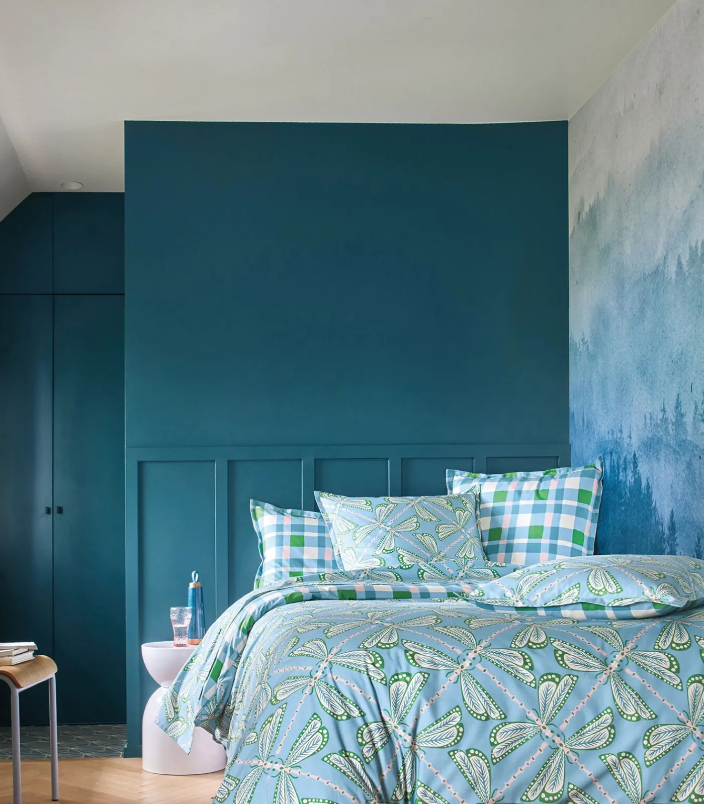 Sale LILLY Bleu - Laken Perkaal Katoen Lakens