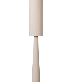 Hot Loft Vloerlamp - Metaal/Bouclé - Naturel - 187xØ35 cm Vloerlampen