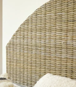 Clearance Louison - Hoofdbord van kubu 160 cm Bedden