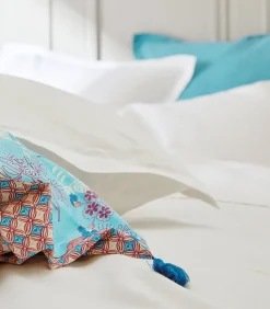 Sale LOUXOR Blanc - Laken linnen Stonewashed Lakens