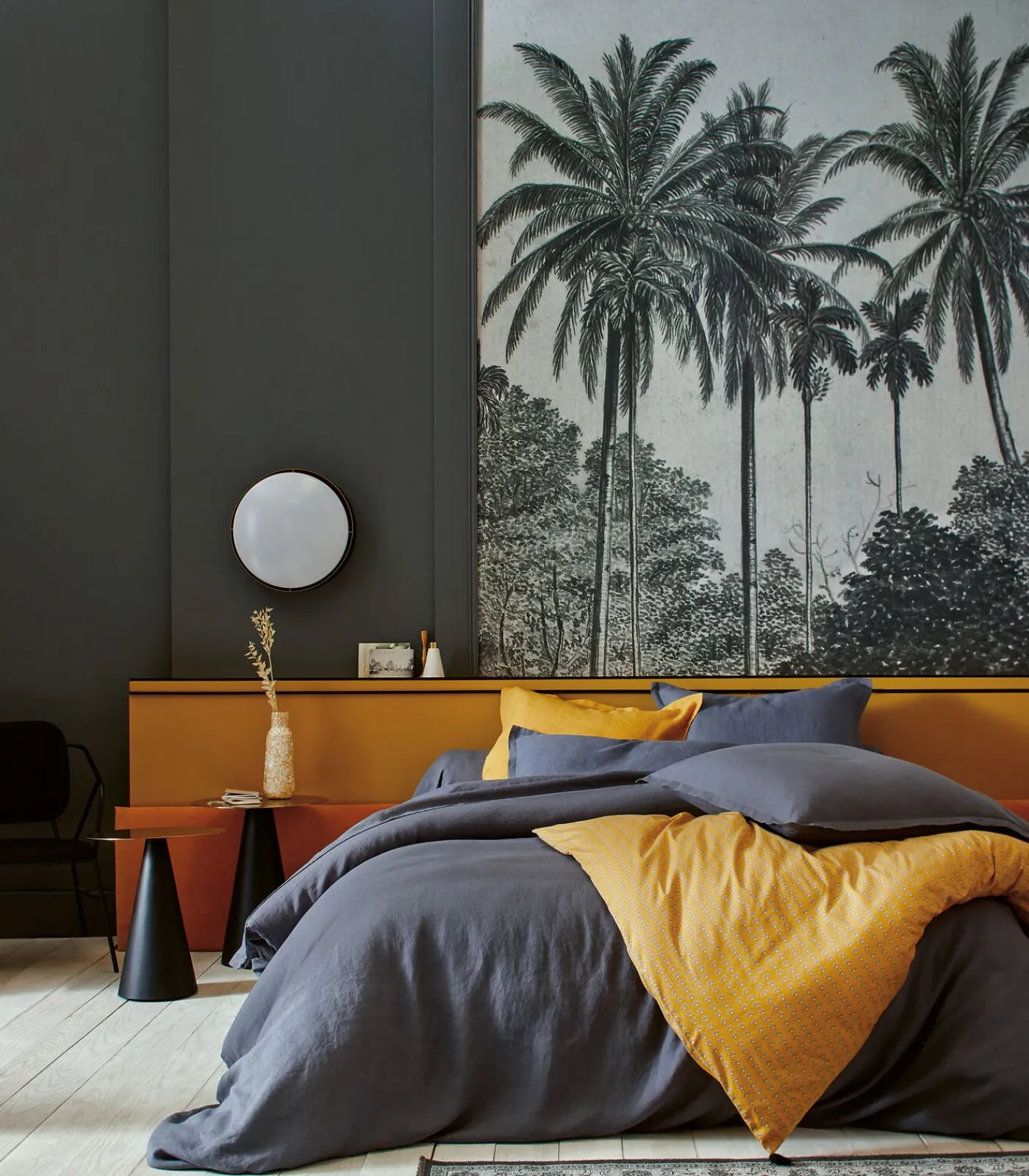 Best LOUXOR Graphite - Laken linnen Stonewashed Lakens