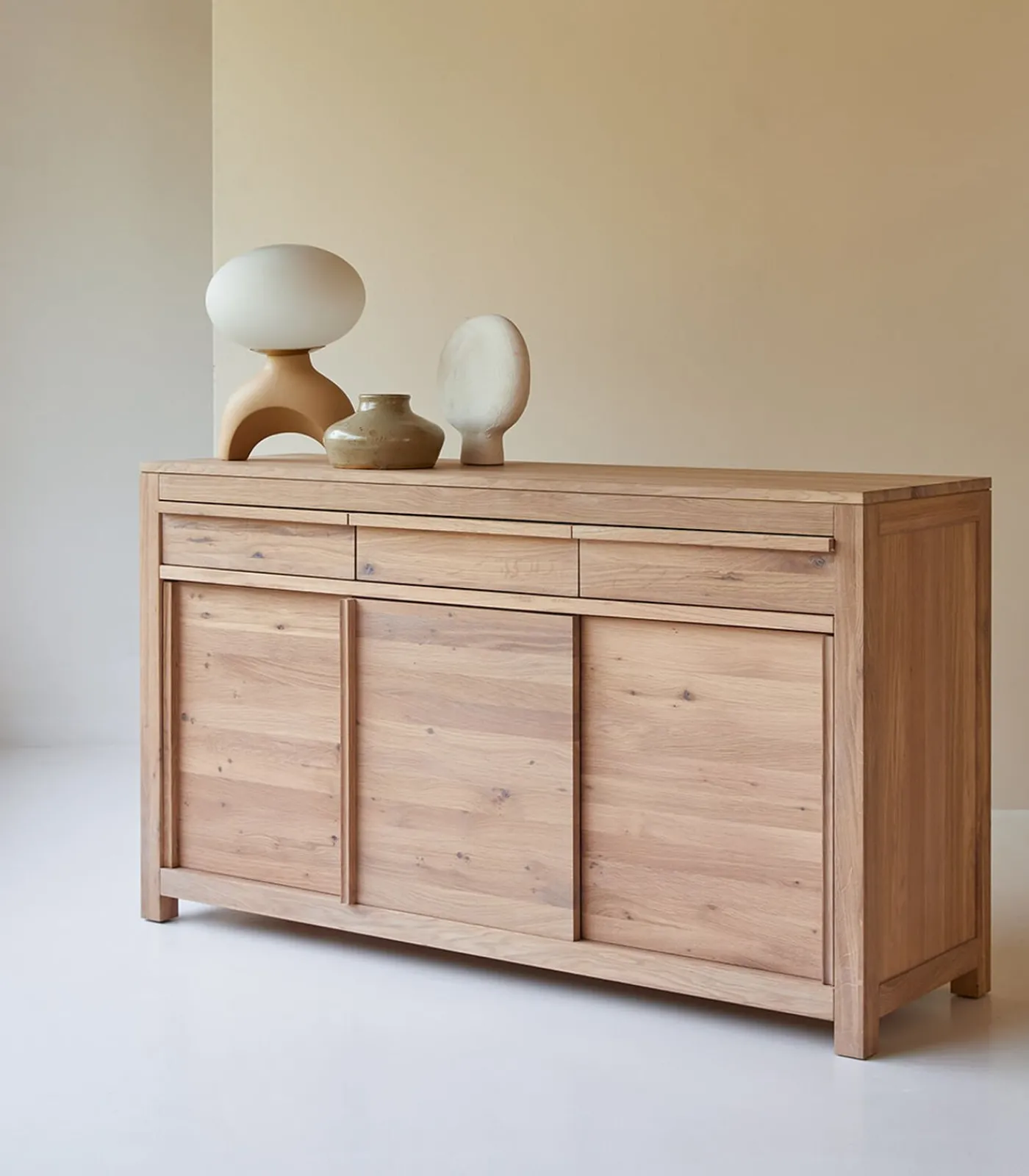 Outlet Luce - Massief eiken buffetkast 150 cm Meubels