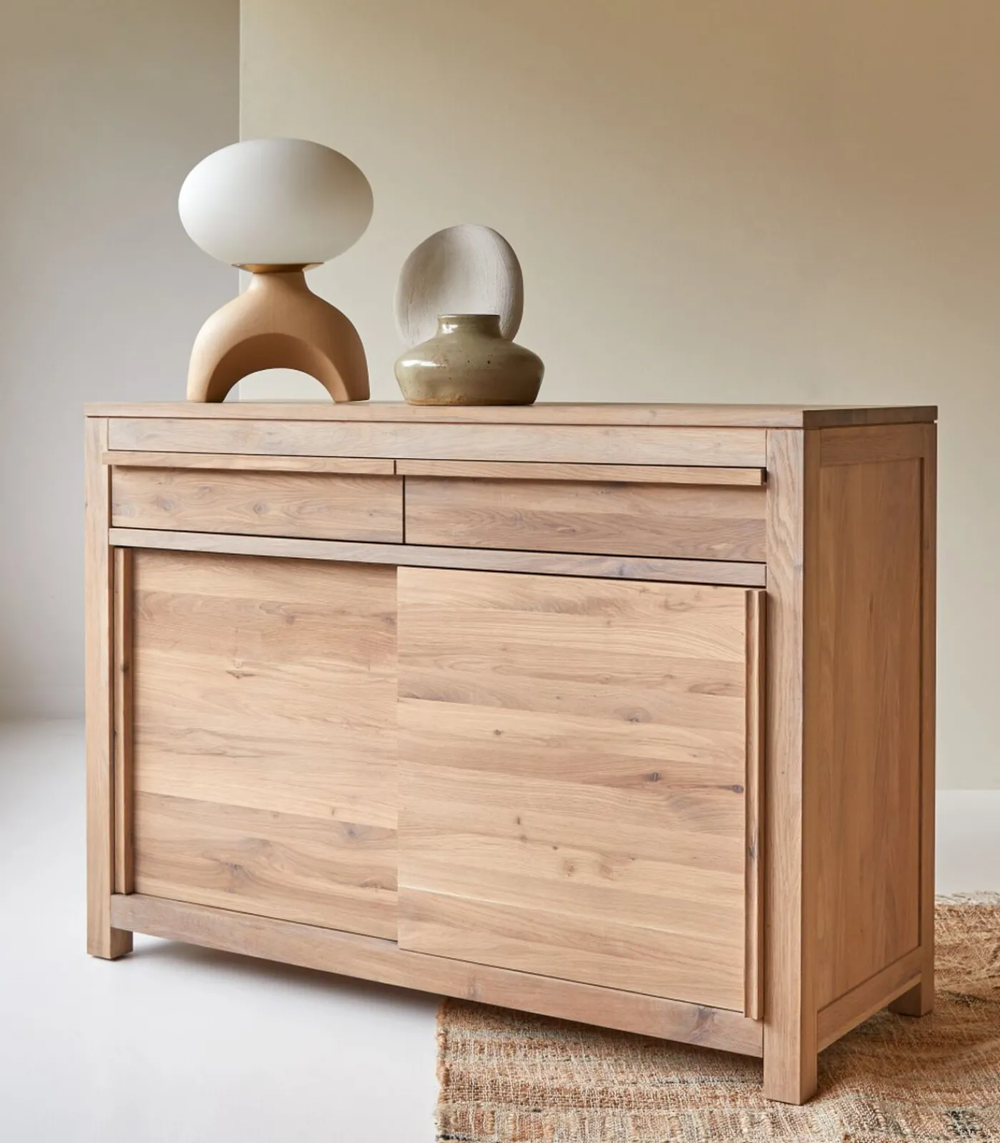 Outlet Luce - Massief eiken buffetkast 120 cm Meubels