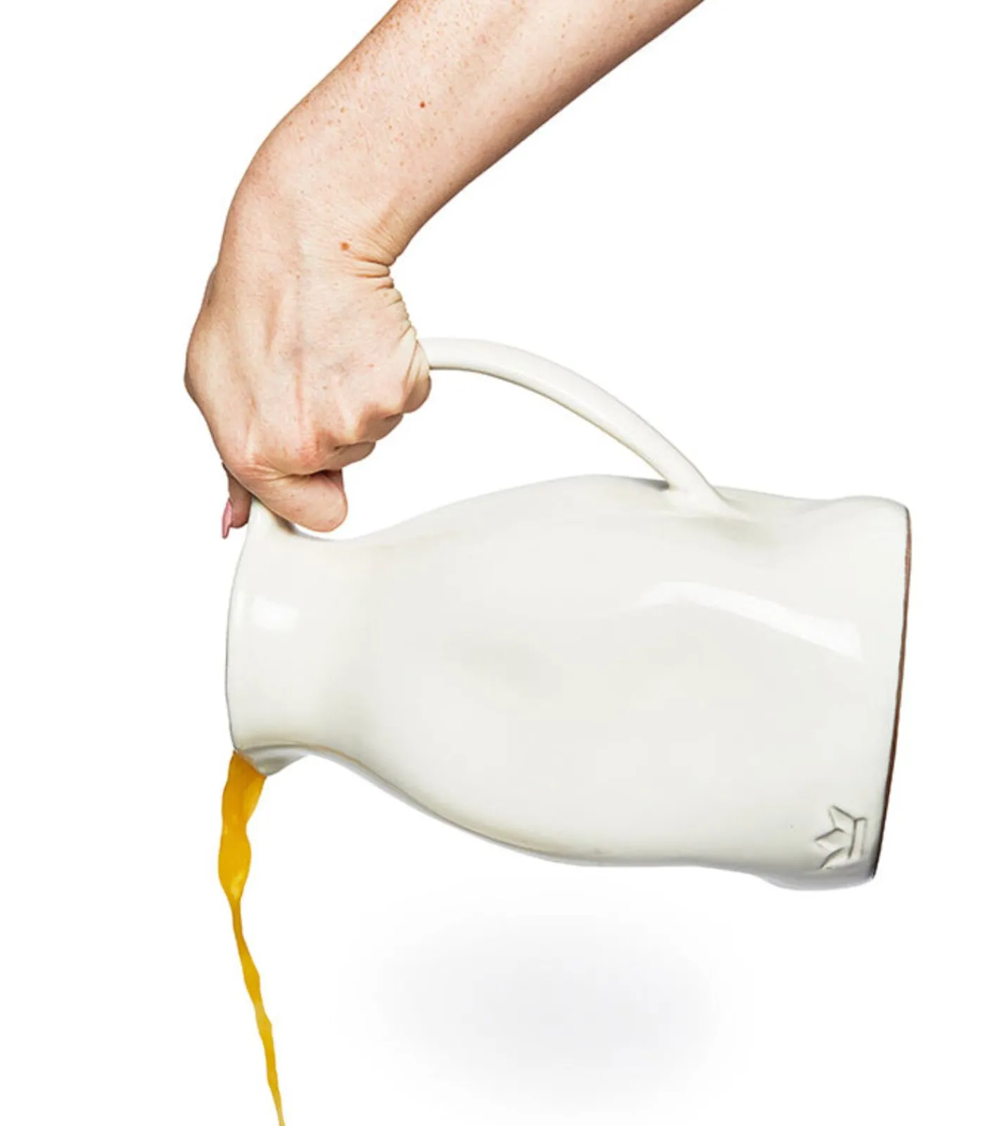 Sale Luxe - Aardewerk - Karaf - Keramiek - Handgemaakt - Anti-drup - Wit Glazen & Karaffen