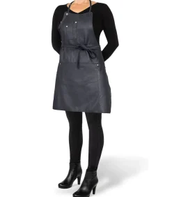 Hot Luxe - Barbecue - BBQ - Keukenschort - Horecaschort - Volnerf - 5 zakken - Zwart Keuken- & Tafellinnen