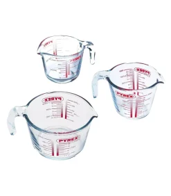 New Maatbeker Set Classic Prepware (250 ml, 500 ml & 1 liter) - 3-Delig Bakken
