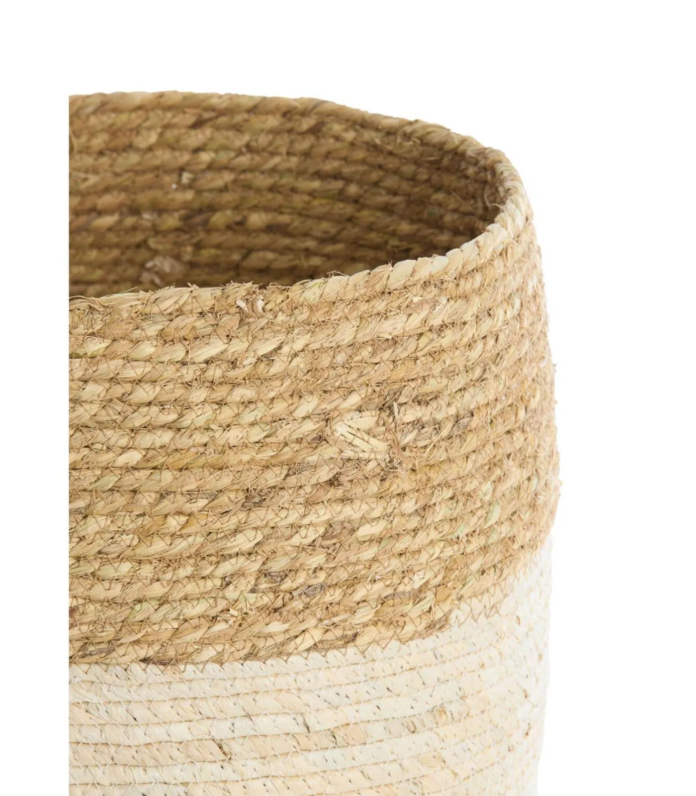 Clearance Mand Kenmare - Crème - Ø34cm - Set van 3 Organiseren