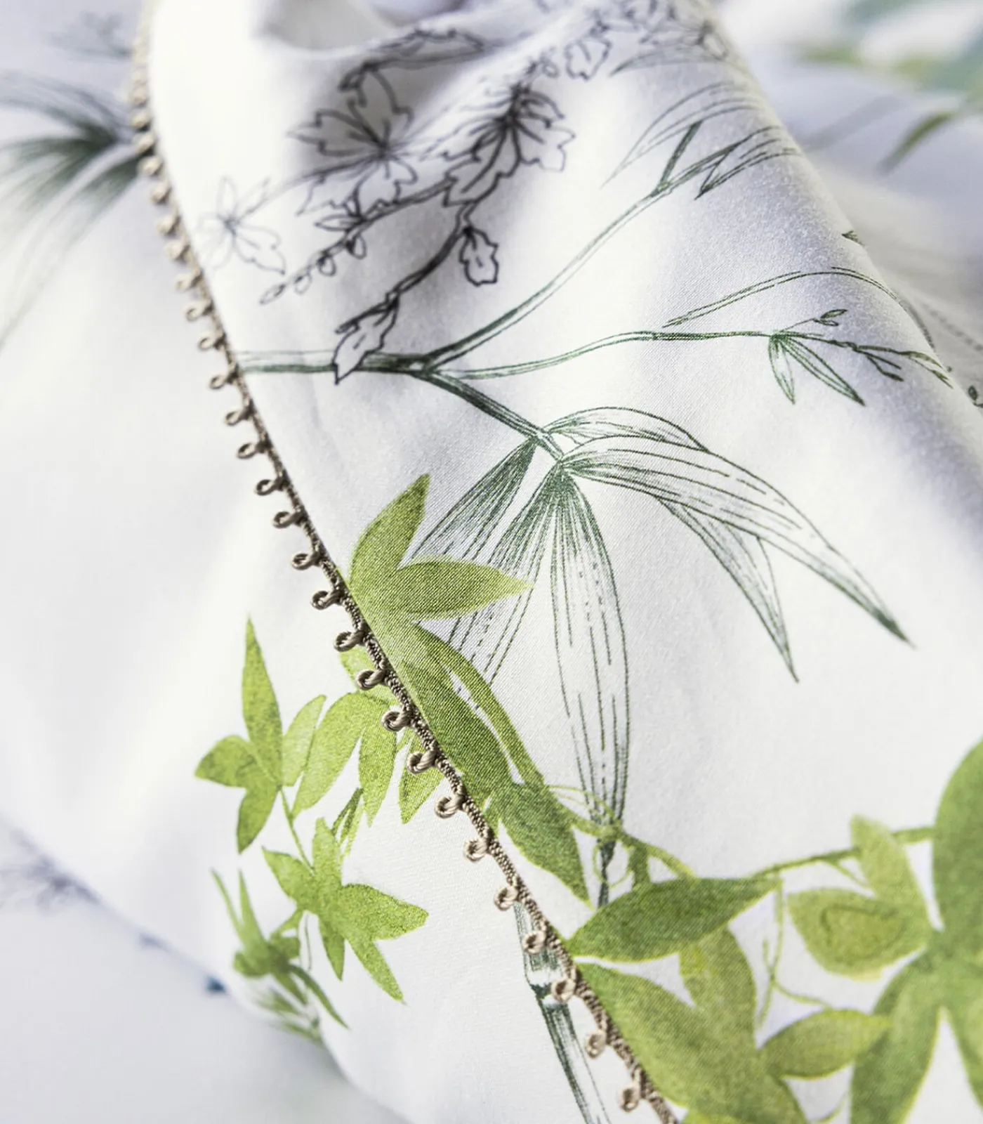 Best Matin - Laken in katoen satijn met print Lakens