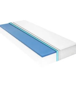 Outlet Matras 18 cm visco-traagschuim 160x200 cm H2 Matrasbeschermer