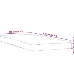 Hot Matrasbeschermer waterdicht 100x220 cm wit Matrasbeschermer