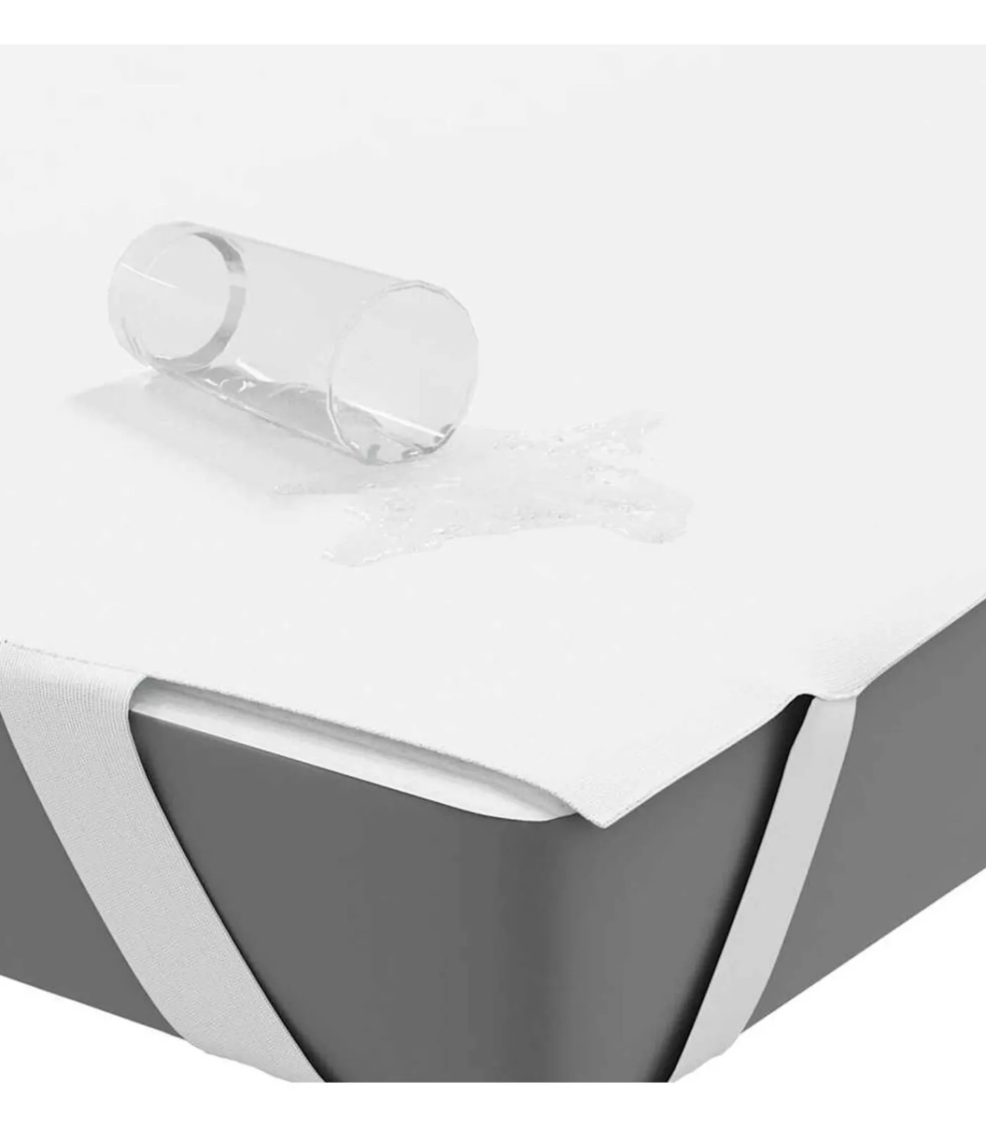 Hot Matrasbeschermer waterdicht 180x220 cm wit Matrasbeschermer