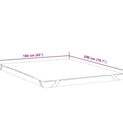 New Matrasbeschermer waterdicht 160x200 cm wit Matrasbeschermer