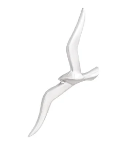 Meeuw 2 pcs Zilver Aluminium Decoratie