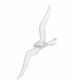 Meeuw 2 pcs Zilver Aluminium Decoratie