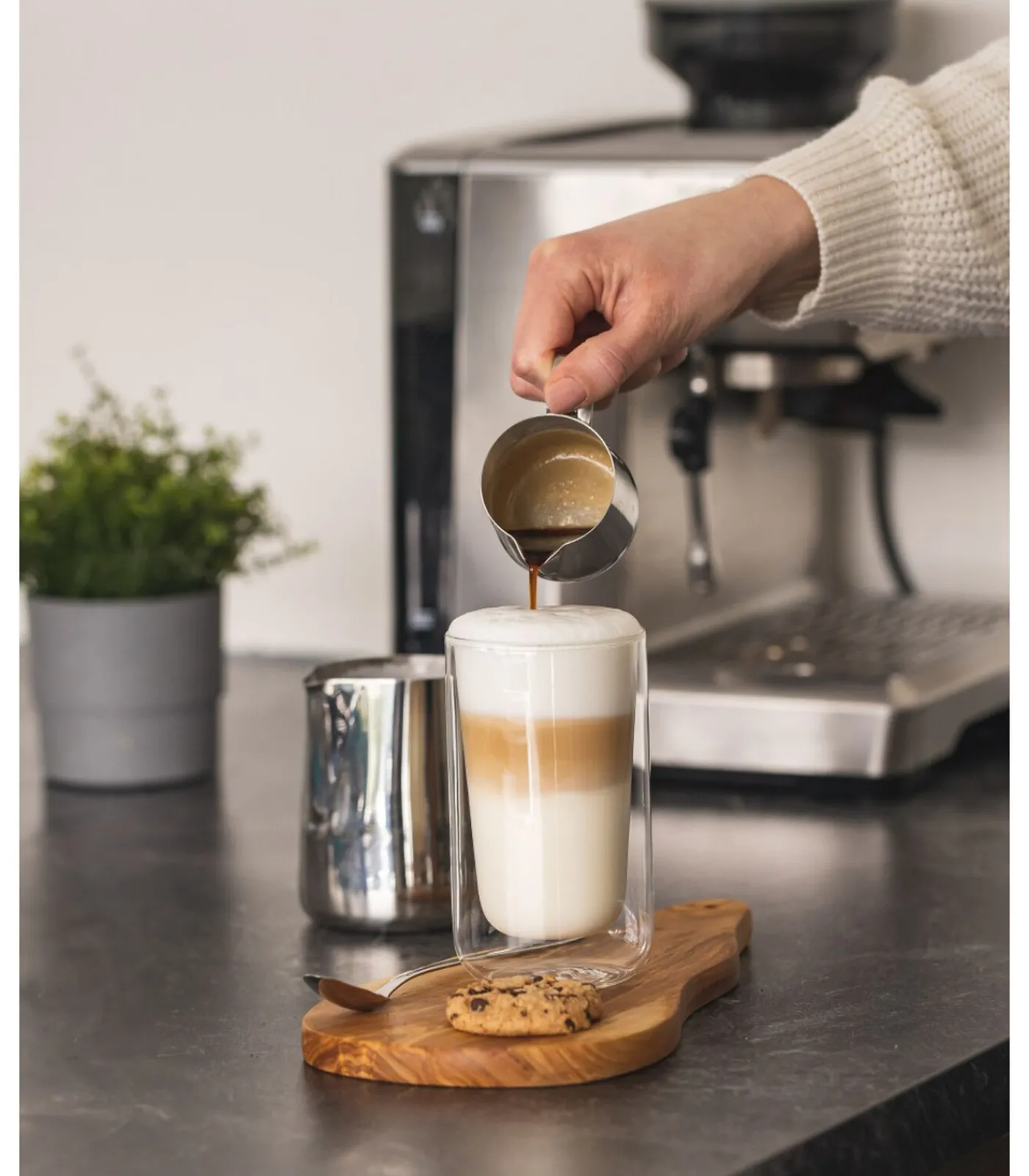 Discount Melkopschuimkan - RVS - 600 ml Koffie & Thee Maken
