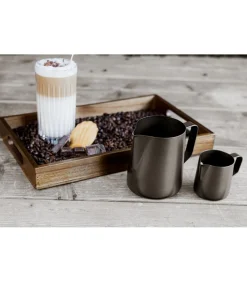 Best Melkopschuimkan - Zwart - 600 ml Koffie & Thee Maken