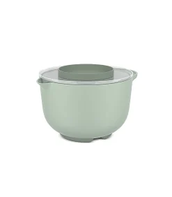 Discount beslagkom keukenhulp 3000ml met spatdeksel - nordic sage - antislip Bakken