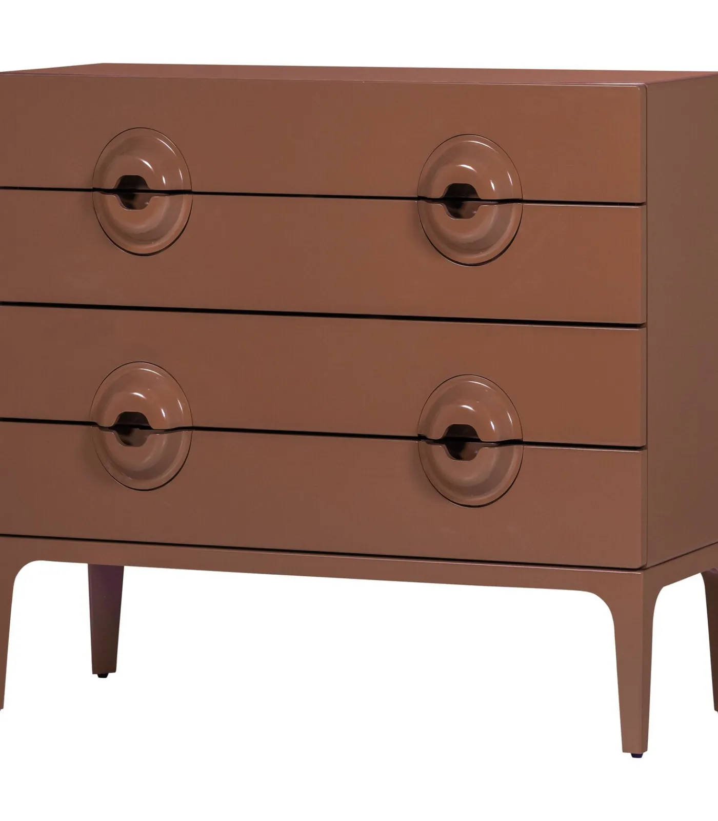New Merge Ladekast/Commode - Hout - Oud Roze - 89x110x44 Meubels