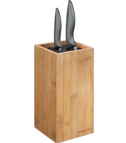 Discount Messenblok - voor 5 tot 6 messen - Bamboe Keukenmessen