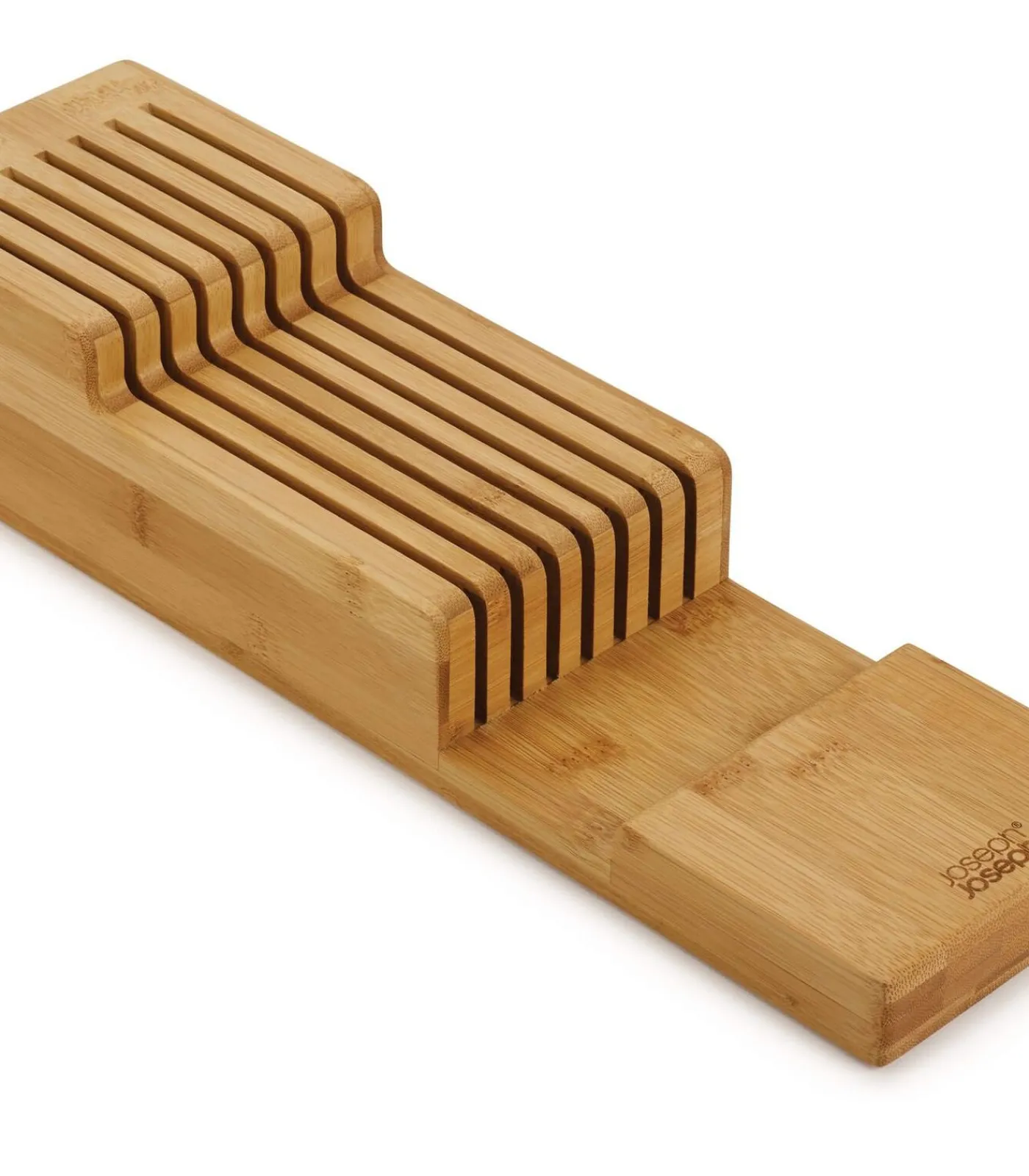 Discount Messenblok voor 14 messen - DrawerStore - Bamboe Bestek