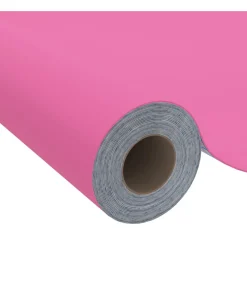 Discount Meubelfolie zelfklevend 500x90 cm PVC hoogglans roze Decoratie