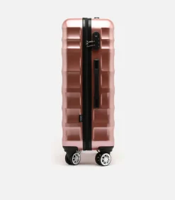 Best Middelgrote koffer Man London Roze Trolleys