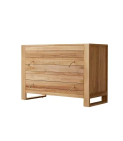 Outlet Minimalys - Massief teakhouten ladekast Meubels