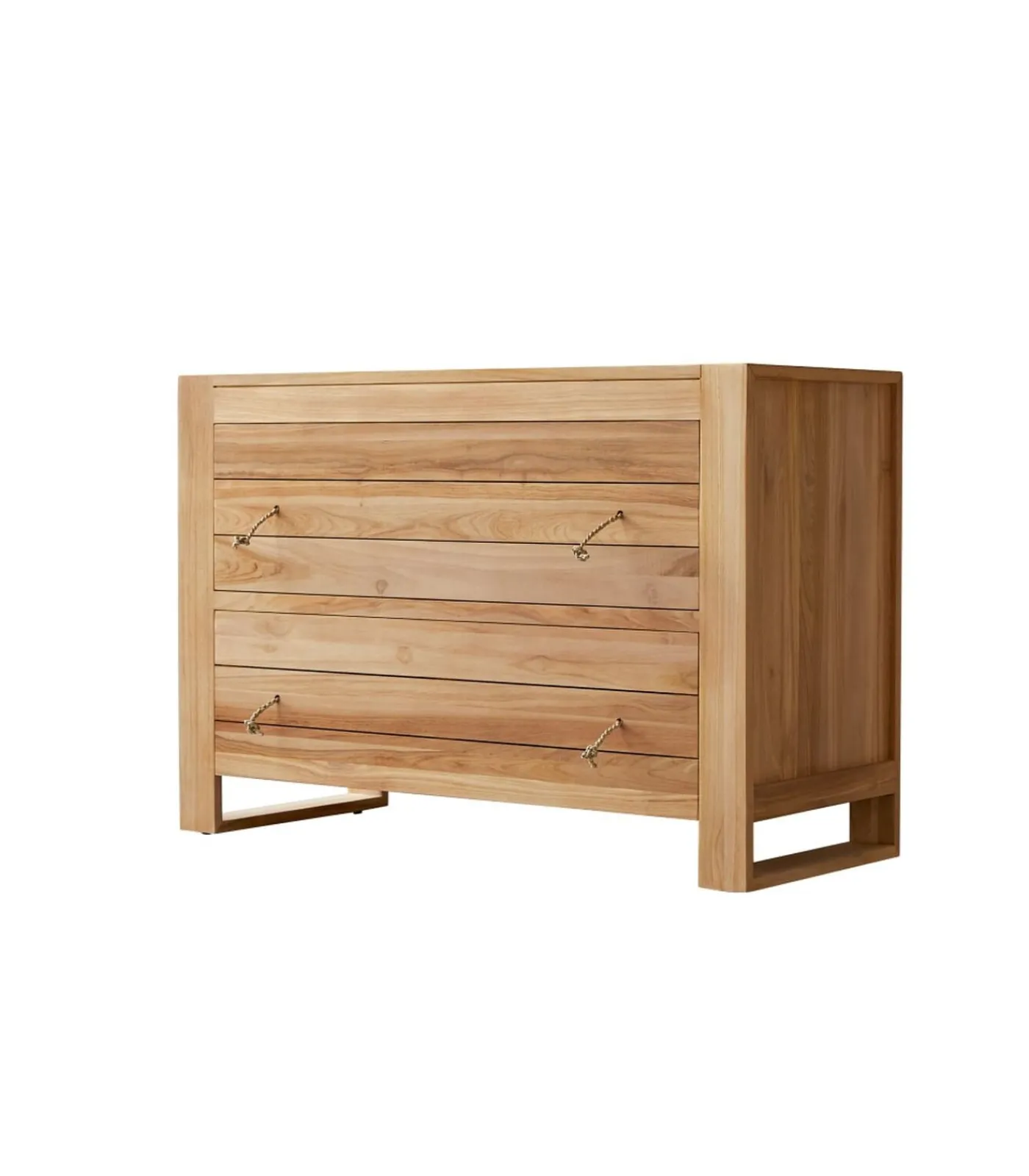 Outlet Minimalys - Massief teakhouten ladekast Meubels